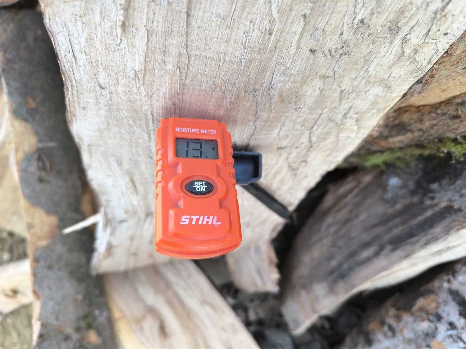 Bois de chauffage sans humidité et sec